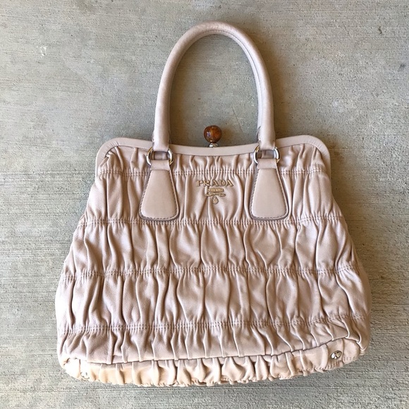 Prada Bag Nappa Gaufre Cream tone - Picture 7 of 14